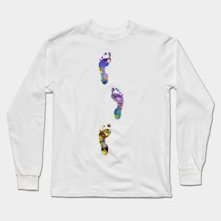 Footprint Long Sleeve T-Shirt